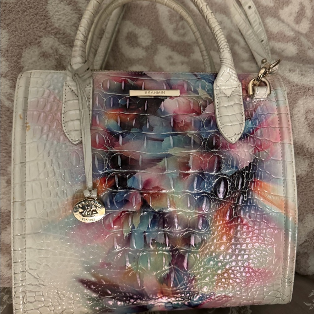 Brahmin Prism Ombre Croc-Embossed Women's Bag